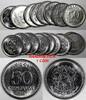 Brazil 50 Centavos BRAZIL 1986-1988 UNC/BU KM# 604 RANDOM PICK (1 Coin) (25 005) -