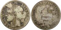 France 1 Franc FRANCE Silver 1851 A Mintage-638.000 Paris Mint SCARCE KM# 759.1 (924) -