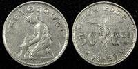 Belgium 50 Centimes Belgium Nickel 1928 French text XF KM# 87 (25 015) -