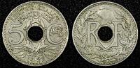 France 5 Centimes FRANCE Copper-Nickel 1932 XF KM# 875 (25 057) -