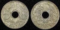 France 5 Centimes FRANCE Copper-Nickel 1936 aUNC KM# 875 (25 055) -