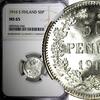 Finland 50 Penniä FINLAND Nicholas II Silver 1916 S 50 Penniä NGC MS65 GEM BU COIN KM# 2.2 (046) -