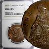 United Kingdom 1 Penny GREAT BRITAIN George V Bronze 1936 NGC MS63 BN NICE TONING KM# 838 (026) -
