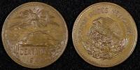 Mexico 20 Centavos Mexico Bronze 1944 WWII Issue UNC KM# 439 (26 986) -