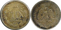 Mexico 10 Centavos Mexico ESTADOS UNIDOS MEXICANOS Silver 1907 M KM# 428 (392) -