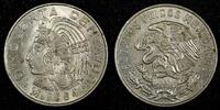 Mexico 50 Centavos Mexico ESTADOS UNIDOS MEXICANOS 1964 King Cuauhtemoc KM# 451 (055) -