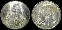 Mexico 100 Pesos Mexico ESTADOS UNIDOS MEXICANOS Silver 1978 Mo UNC 39mm KM# 483.2 (15) -