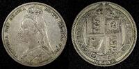 United Kingdom 1 Shilling Great Britain Victoria Silver 1890 KM# 774 (26 863) -