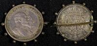 Sweden 2 Kronor SWEDEN Oscar II Silver 1907 EB Golden Wedding PIN 17.95g. KM#776 (14) -