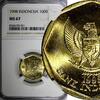 Indonesia 100 Rupiah 1998 INDONESIA 1998  Buffalo Racing NGC MS67 GEM BU... 38,65 EUR  Excl. 12,88 EUR Verzending
