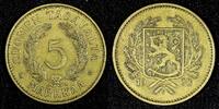 Finland 5 Markkaa Finland Aluminum-Bronze 1938 S KM# 31 (27 262) -