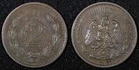 Mexico 2 Centavos MEXICO ESTADOS UNIDOS MEXICANOS Bronze 1906 XF KM# 419 (27 168) -