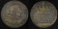 France Token FRANCE ND Copper Louis XIII Crowned Altar 28 mm (27 360) -