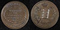 Netherlands Bronze NETHERLANDS WILLEM III I 1849 Medal Coronation of Willem III 23mm (175) -