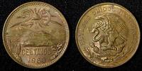 Mexico 20 Centavos MEXICO Bronze 1963 Mo NICE COIN KM# 440 (27 543) -