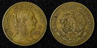 Mexico 5 Centavos MEXICO Bronze 1966 Mo Large type KM# 426 (27 434) -