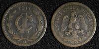 Mexico 1 Centavo Mexico ESTADOS UNIDOS MEXICANOS Bronze 1911 Mo Wide date KM# 415 (443) -