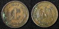 Mexico 1 Centavo Mexico ESTADOS UNIDOS MEXICANOS Bronze 1933 KM# 415 (27 431) -