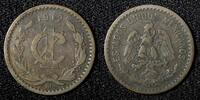 Mexico 1 Centavo Mexico ESTADOS UNIDOS MEXICANOS Bronze 1912 Mo KM# 415 (445) -