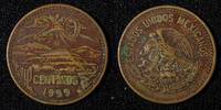 Mexico 20 Centavos Mexico ESTADOS UNIDOS MEXICANOS Bronze 1955 Better Date KM# 439 (76) -