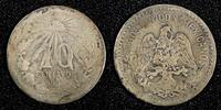 Mexico 10 Centavos Mexico ESTADOS UNIDOS MEXICANOS Silver 1907 M KM#428 (27 293) -