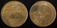 Mexico 20 Centavos Mexico ESTADOS UNIDOS MEXICANOS Bronze 1973 Mo KM# 441 (27 524) -