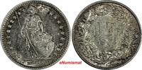 Switzerland 1 Franc Switzerland Silver 1914 B aUNC Toned KM# 24 (17 149) -