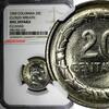 Colombia 20 Centavos 1969 Colombia General Santander 1969  NGC UNC DETAI... 25,77 EUR  Excl. 12,88 EUR Verzending