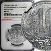 10 Centimes Algeria Aluminum 1918  NGC MS62 with J. Bory KM# TnA5 (041)
