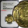 200 Lire San Marino 1992 R  Discovery of America NGC MS66 TOP GRADED KM# 285 (39)