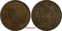 Turkey 5 Para Turkey Abdul Aziz Copper AH1277//4 (1864) KM# 699 (18 505) -