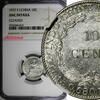 Vietnam 10 Cents 1937 French Indo-China Silver 1937  1 Year Type NGC UNC... 30,06 EUR  Excl. 12,88 EUR Verzending