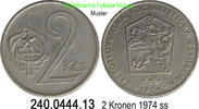 Tschechoslowakei 2 Kronen *82 KM75 . 240.0444.13 -