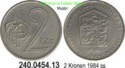 Tschechoslowakei 2 Kronen *82 KM75 . 240.0454.13 -