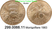 France Frankreich 10 Francs *245 Montgolfier . 299.0066.11 -