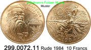 France Frankreich 10 Francs *247 Rude 299.0072.11 -