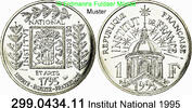 France Frankreich 1 Franc *383 KM1133 Institut National . 299.0434.11 -
