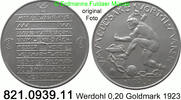 Deutschland Werdohl 0,20 Goldmark Funck 644.1 Werdohl -