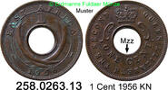 East Africa Ost Afrika Uganda 1 Cent *37 KM35. 258.0263.13 -