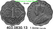 Indien 1 Anna *57 KM513 . 403.0830.13 -
