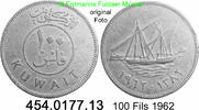 Kuwait 100 Fils *13 KM14 Schiff Dhau . 454.0177.13 -