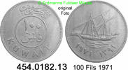 Kuwait 100 Fils *13 KM14 Schiff Dhau . 454.0182.13 -