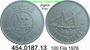 Kuwait 100 Fils *13 KM14 Schiff Dhau . 454.0187.13 -