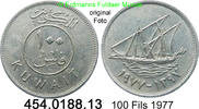 Kuwait 100 Fils *13 KM14 Schiff Dhau . 454.0188.13 -