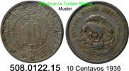Mexico 10 Centavos *36 KM432 . 508.0122.15 -