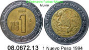Mexico 1 Nuevo Peso *146 KM550 . 508.0672.13 -