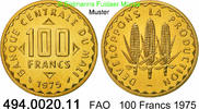 Mali 100 Francs *16 KM10 FAO Mais . 494.0020.11 -