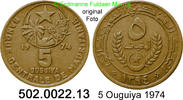 Mauretanien 5 Ouguiya *4 KM3 . 502.0022.13 -