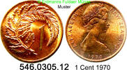 Neuseeland 1 Cent *31 KM31 Farnblatt . 546.0305.12 -
