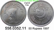 Pakistan 50 Rupees *63 KM60 50 Jahre Unabhängig . 558.0352.11 -